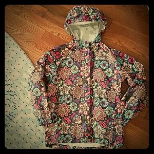 Girls REI unlined rain jacket coat 8